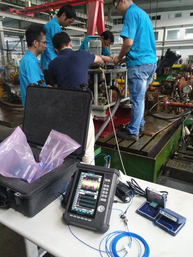 某泵业螺杆泵运行状态振动和噪声检测项目验收成功